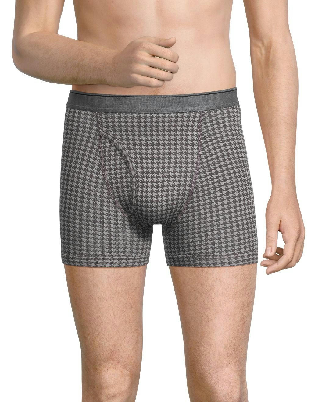 Denver Hayes Men's 2 Pack Yarn Dye Boxer Briefs