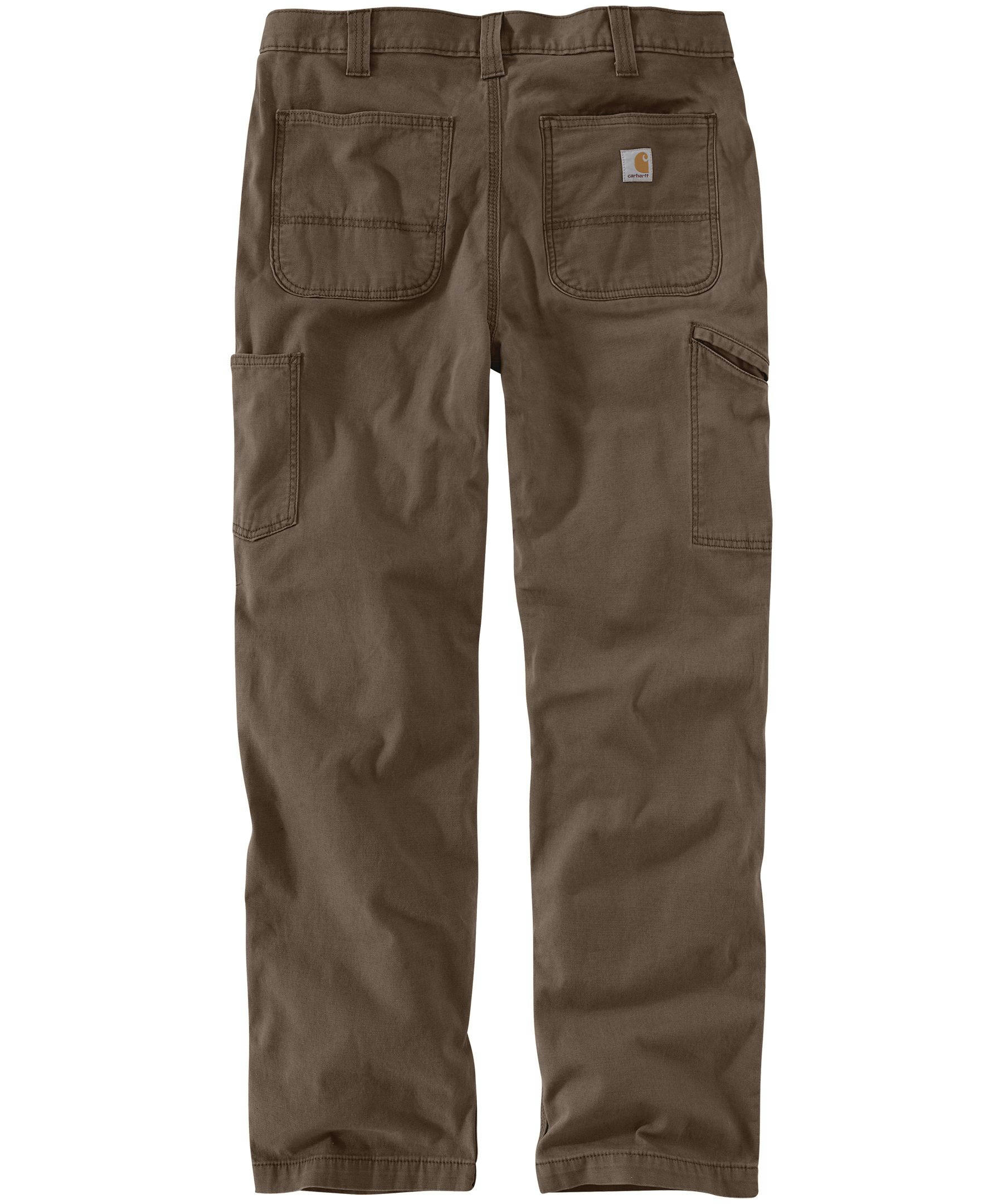 Carhartt Men's Rugged Flex Rigby Double Front Relaxed Fit Work Pants - Tarmac