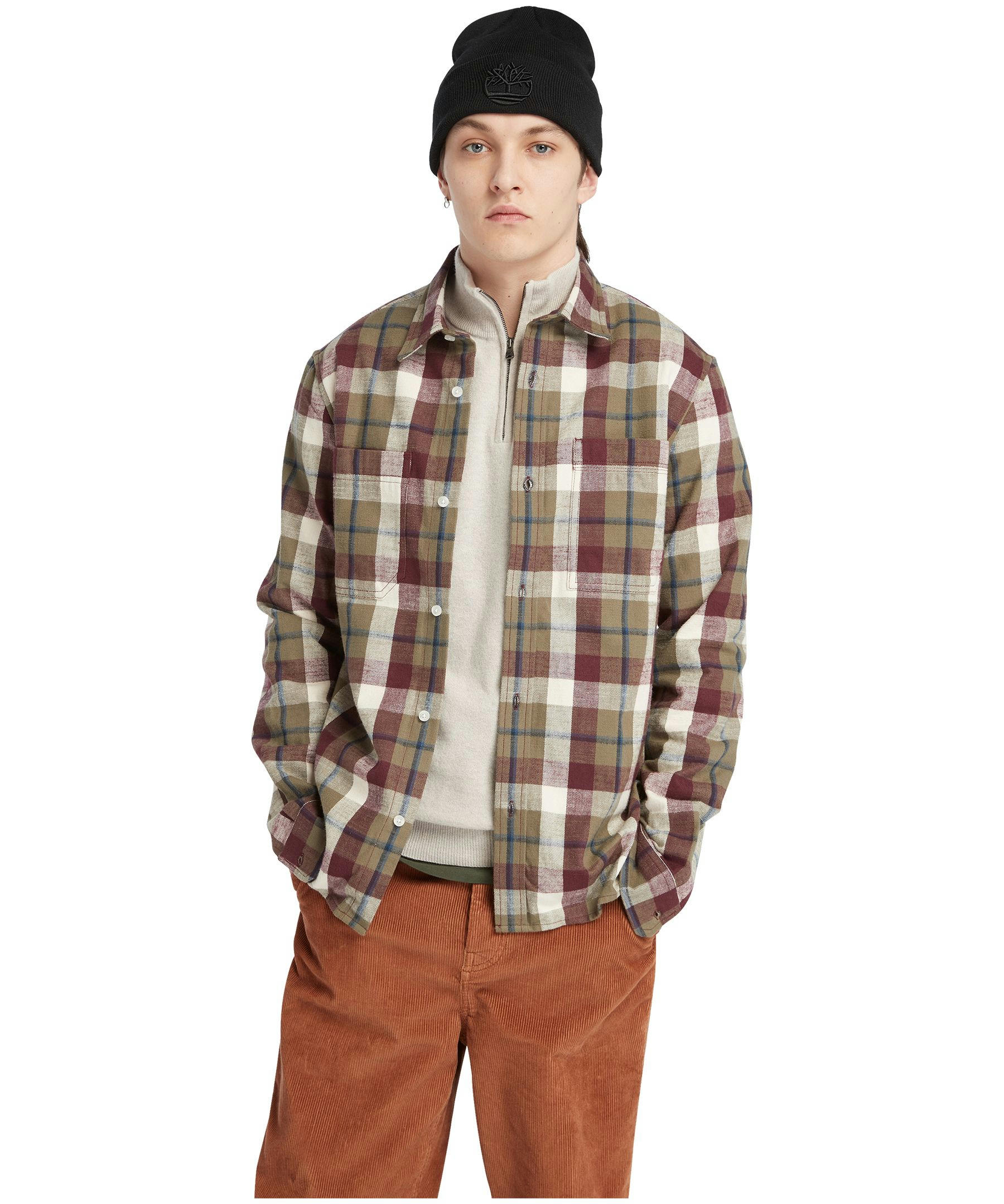 Timberland Men's Regular Fit Windham Heavy Flannel Shirt