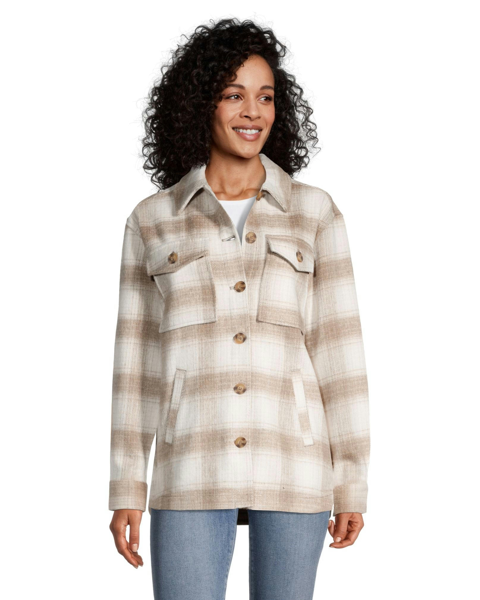 Denver Hayes Women's Button Down Shacket