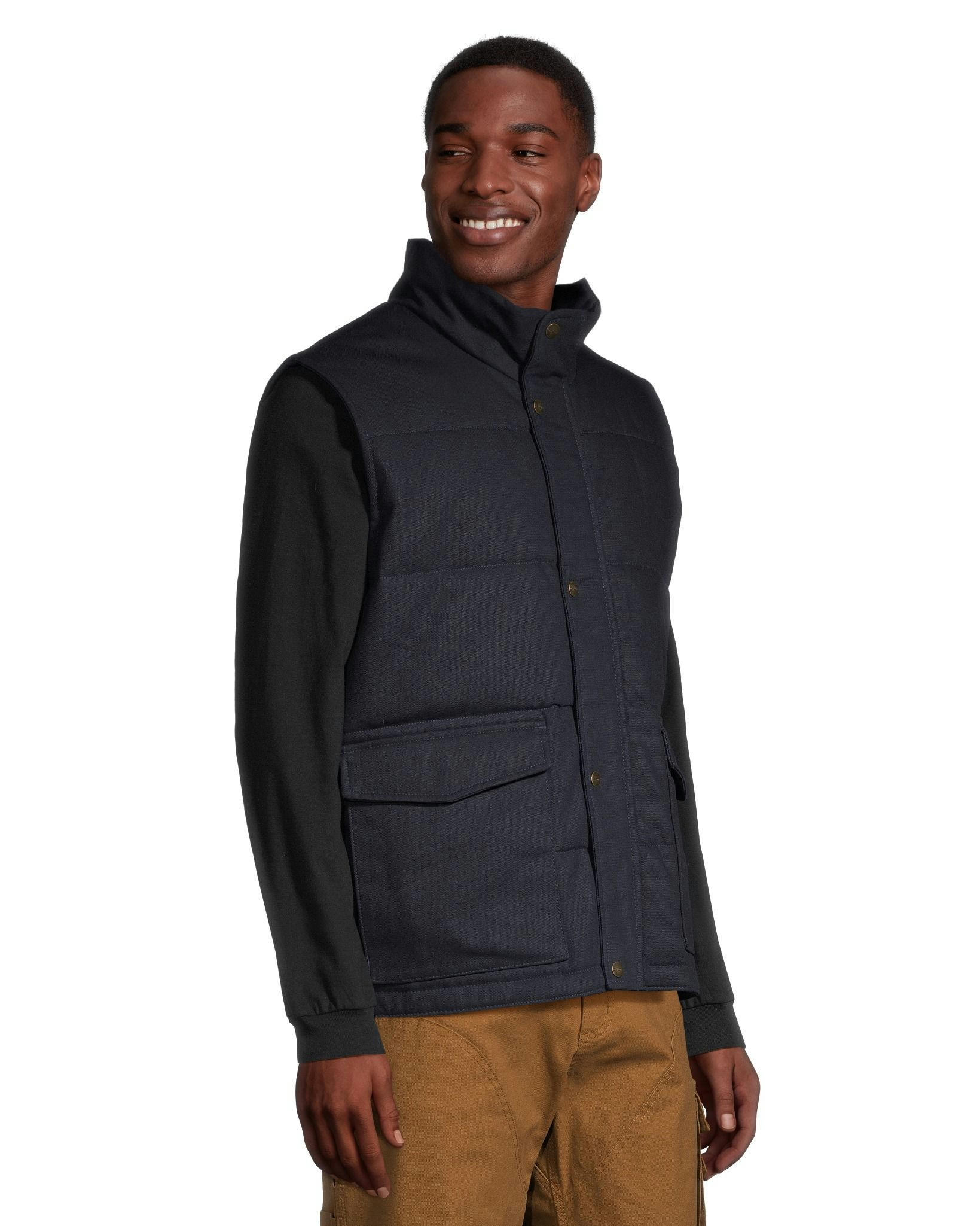 Dakota WorkPro Series Men's Quilted Insulated Duck Work Vest