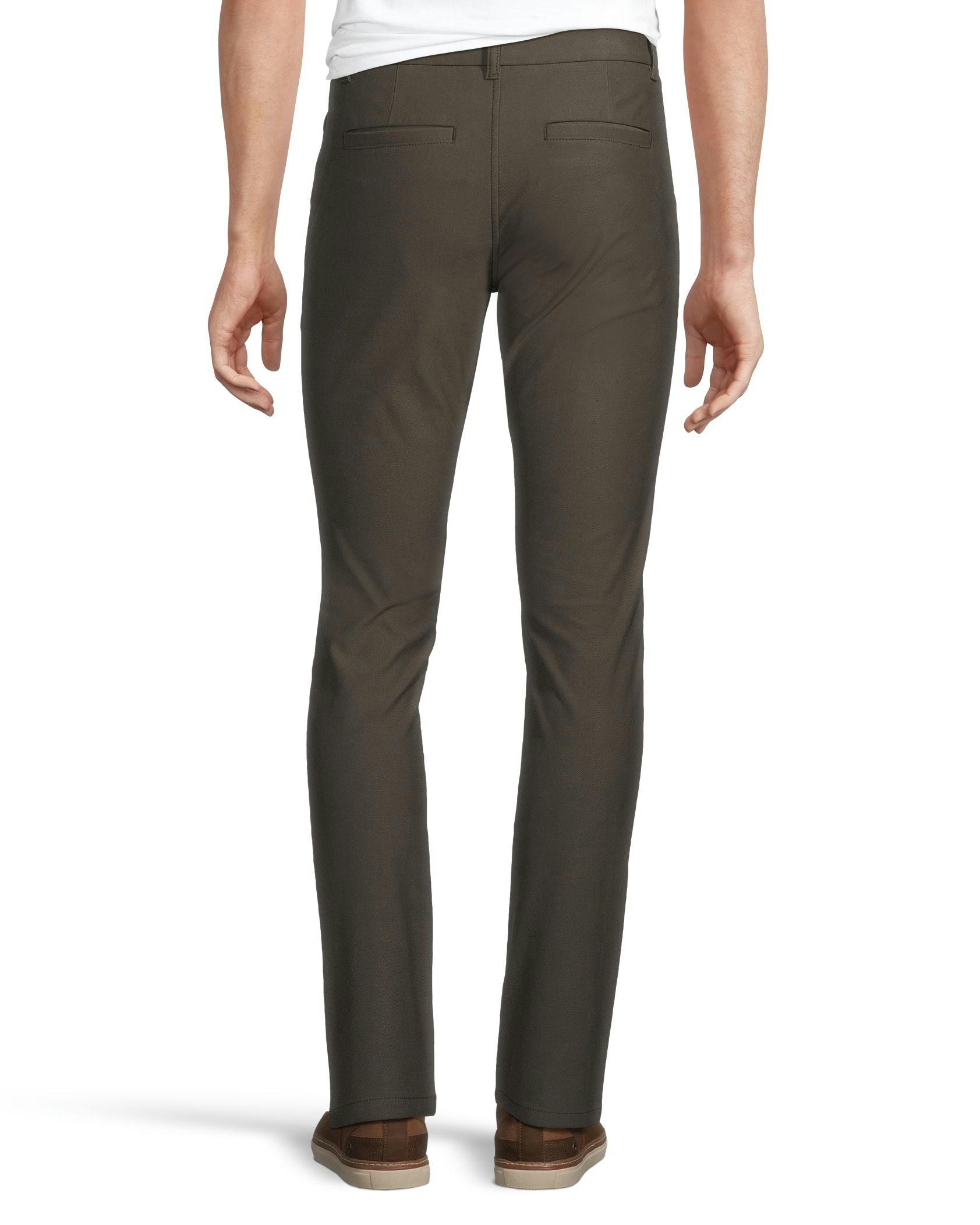 Denver Hayes Men's 4-Way Stretch Slim Pants