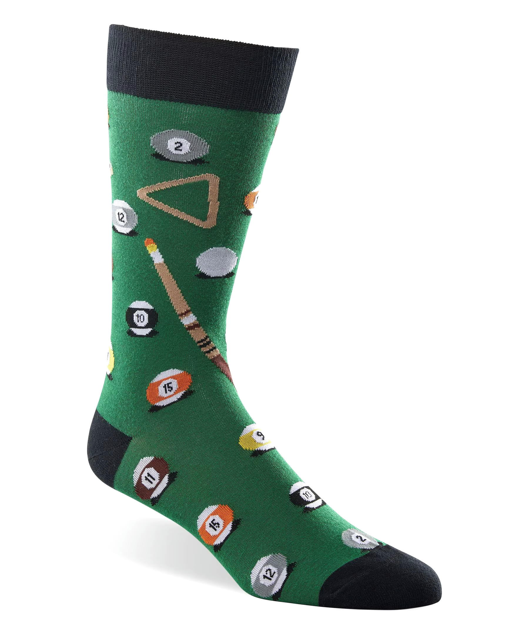 Denver Hayes Men's FRESHTECH® Sport Pattern Casual Crew Socks