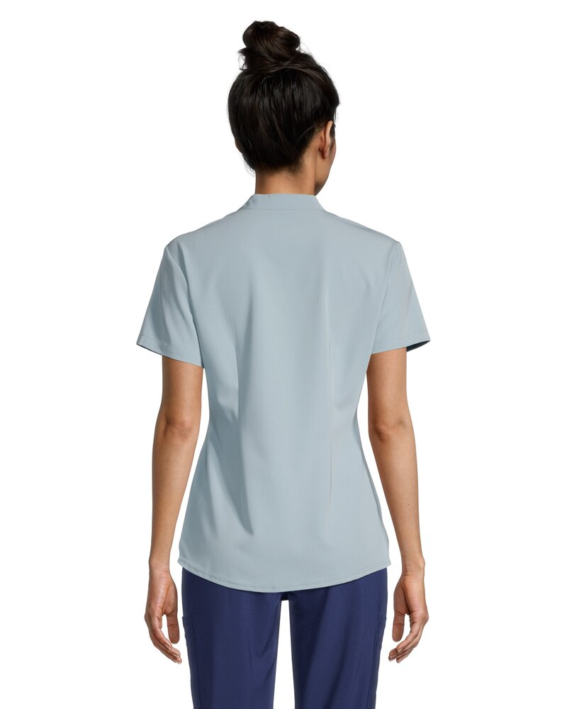 HEALTH PRO Women's Contour Side Scrub Top