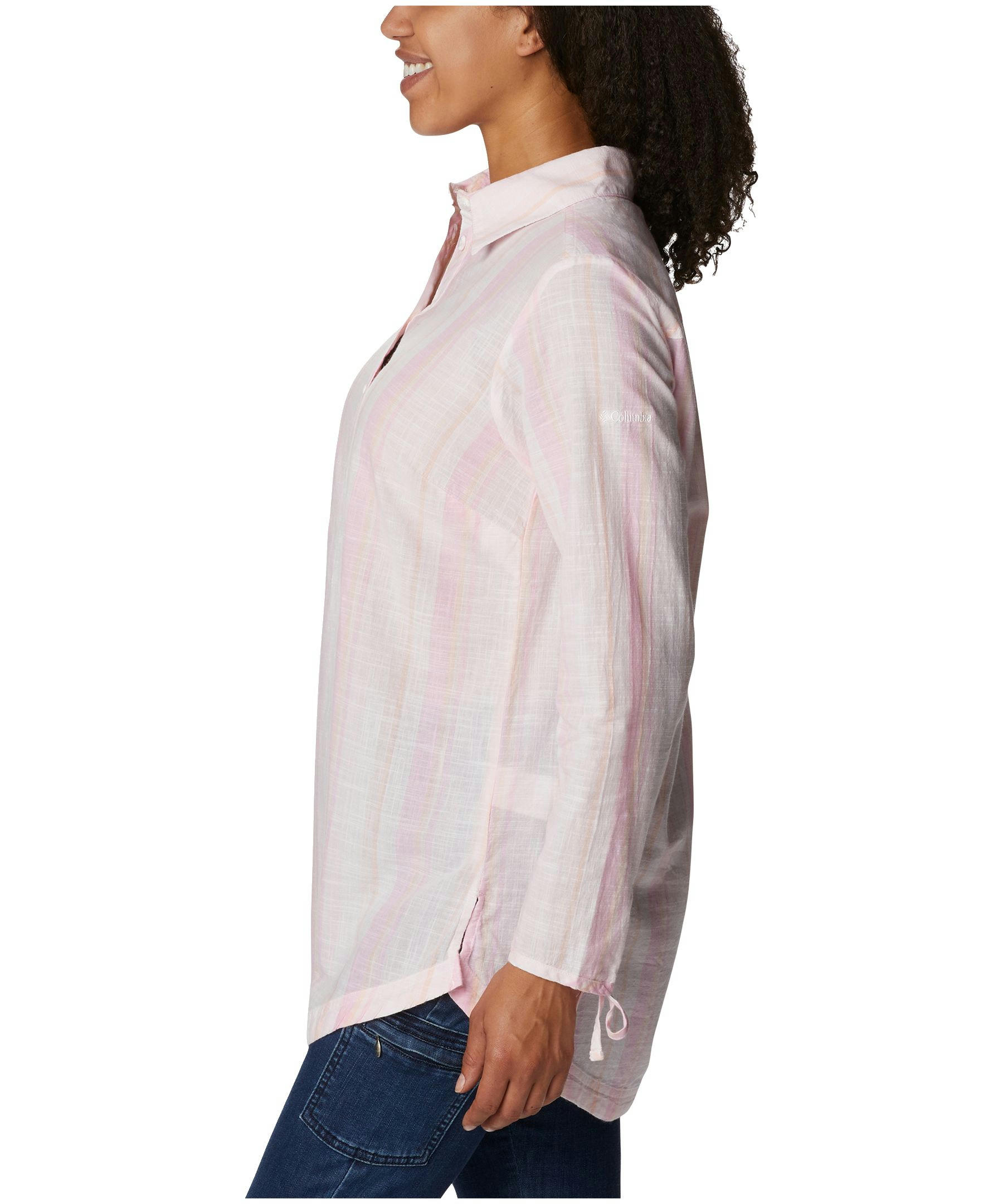 Columbia Women's Camp Henry II Cotton Long Sleeve Tunic Top