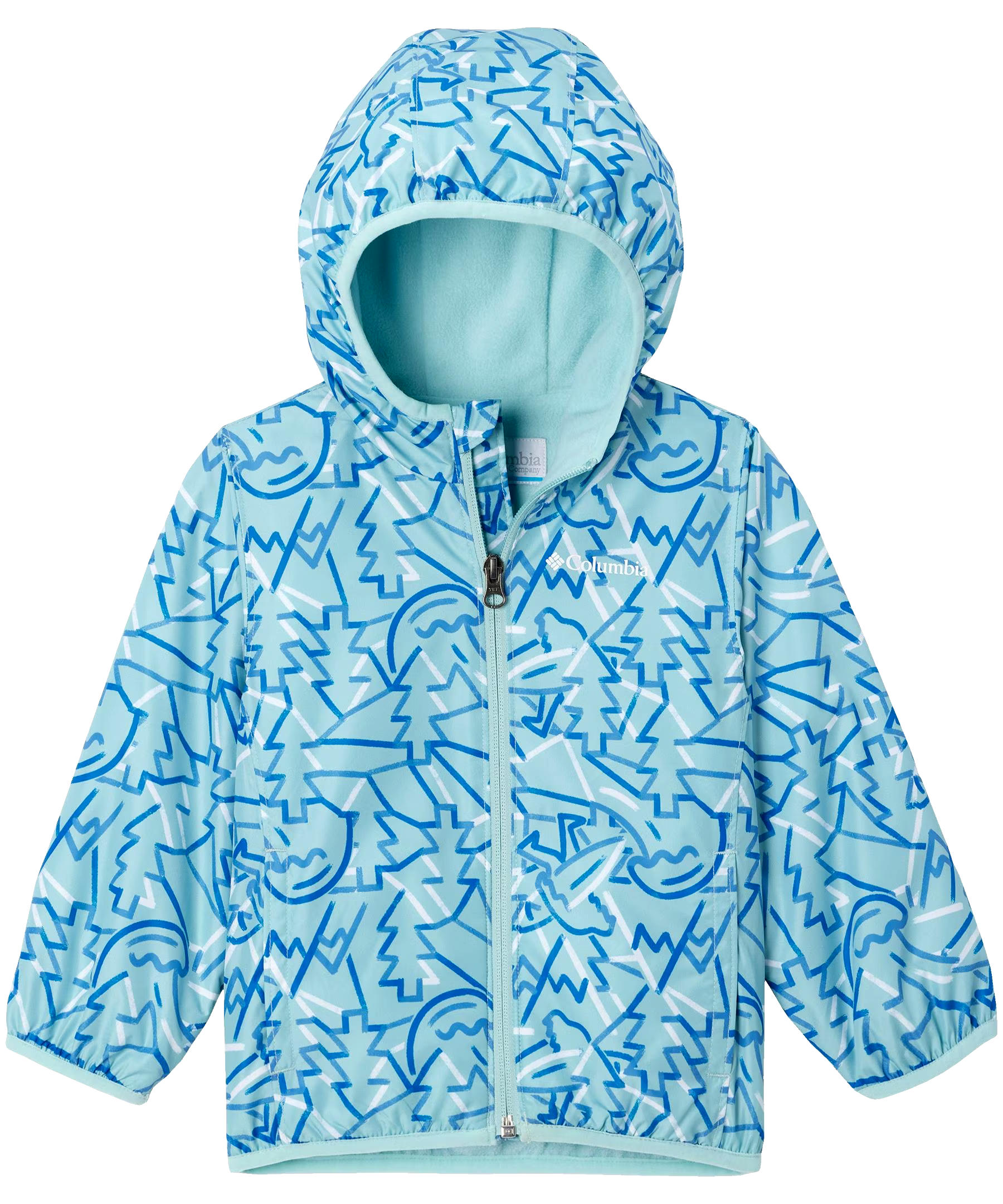Columbia Kids' Unisex Mini PIxel Grabber II Wind Jacket