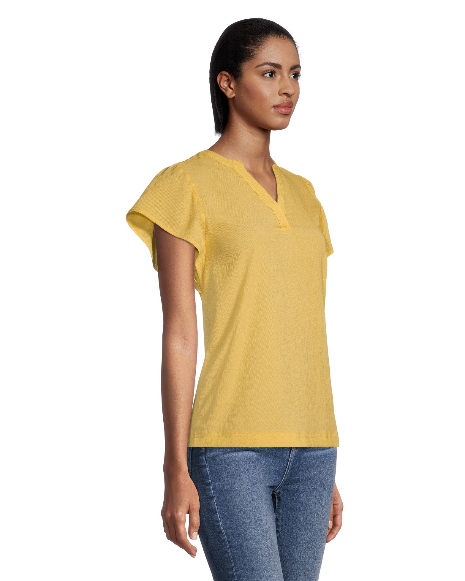 Women's Flutter Sleeve Blouse