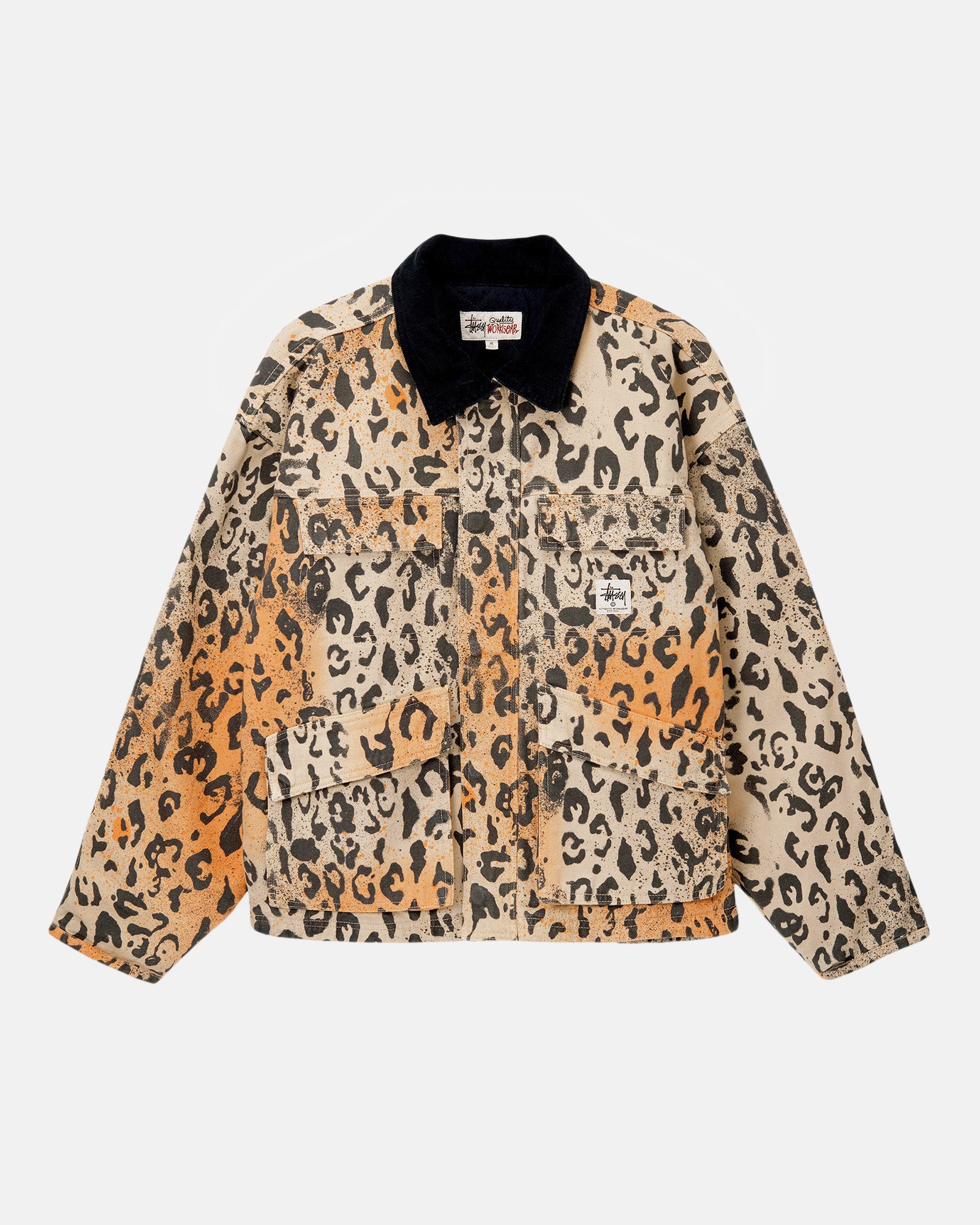 WASHED CANVAS SHOP JACKET