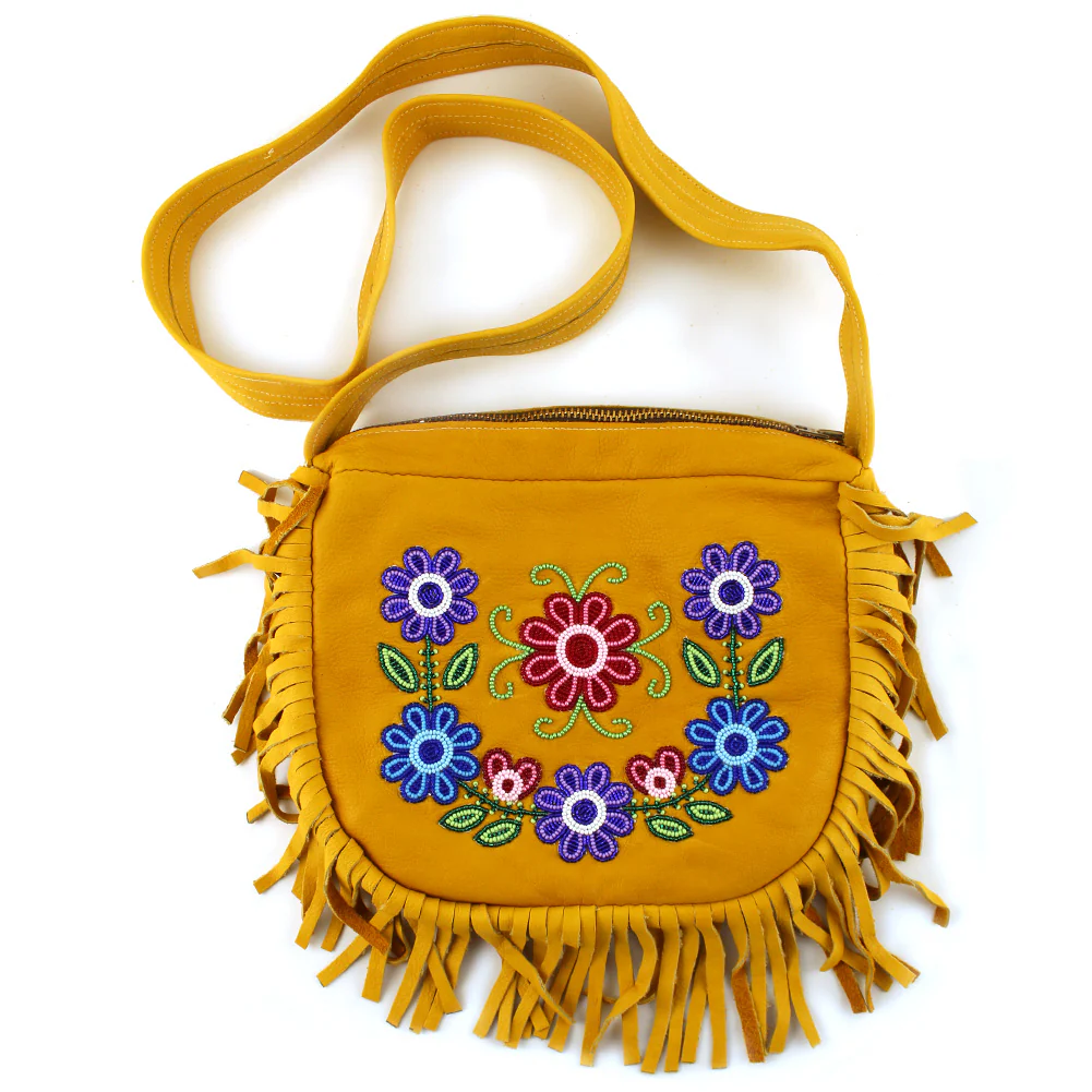 Rosa Scribe Floral Purse