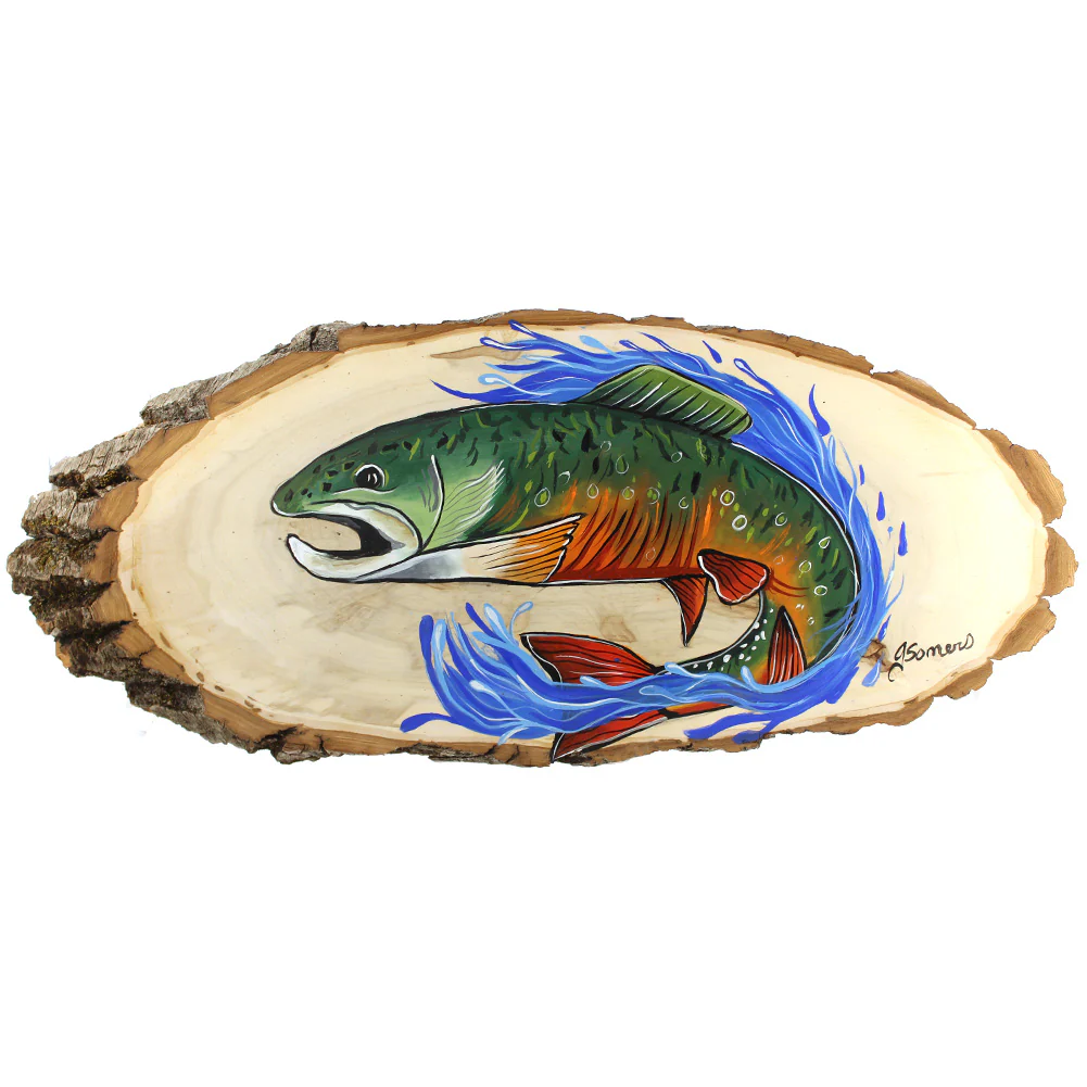 Jessica Somers 'Morning Catch' Wood Artwork