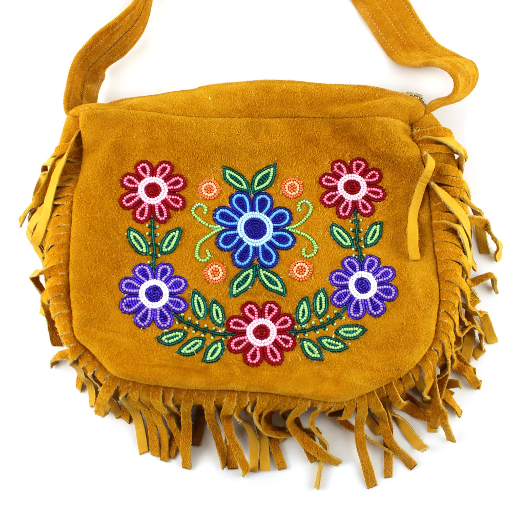 Rosa Scribe Floral Purse