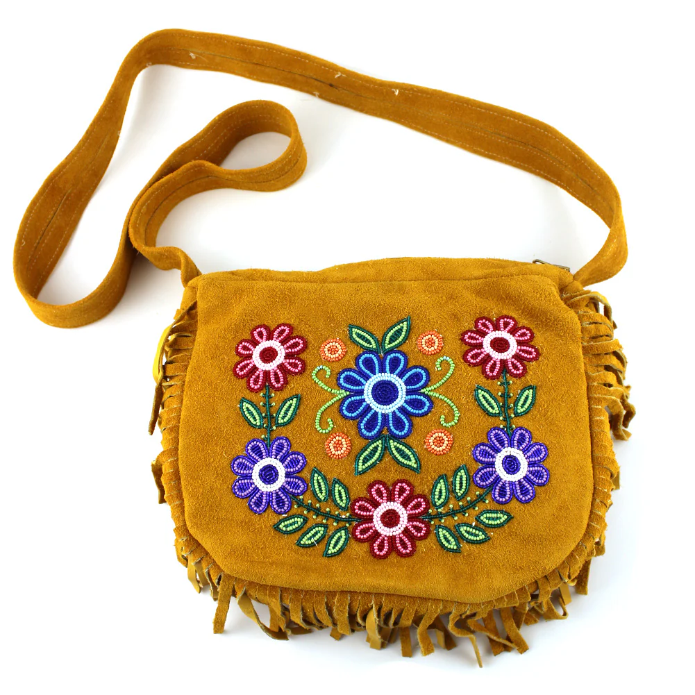 Rosa Scribe Floral Purse