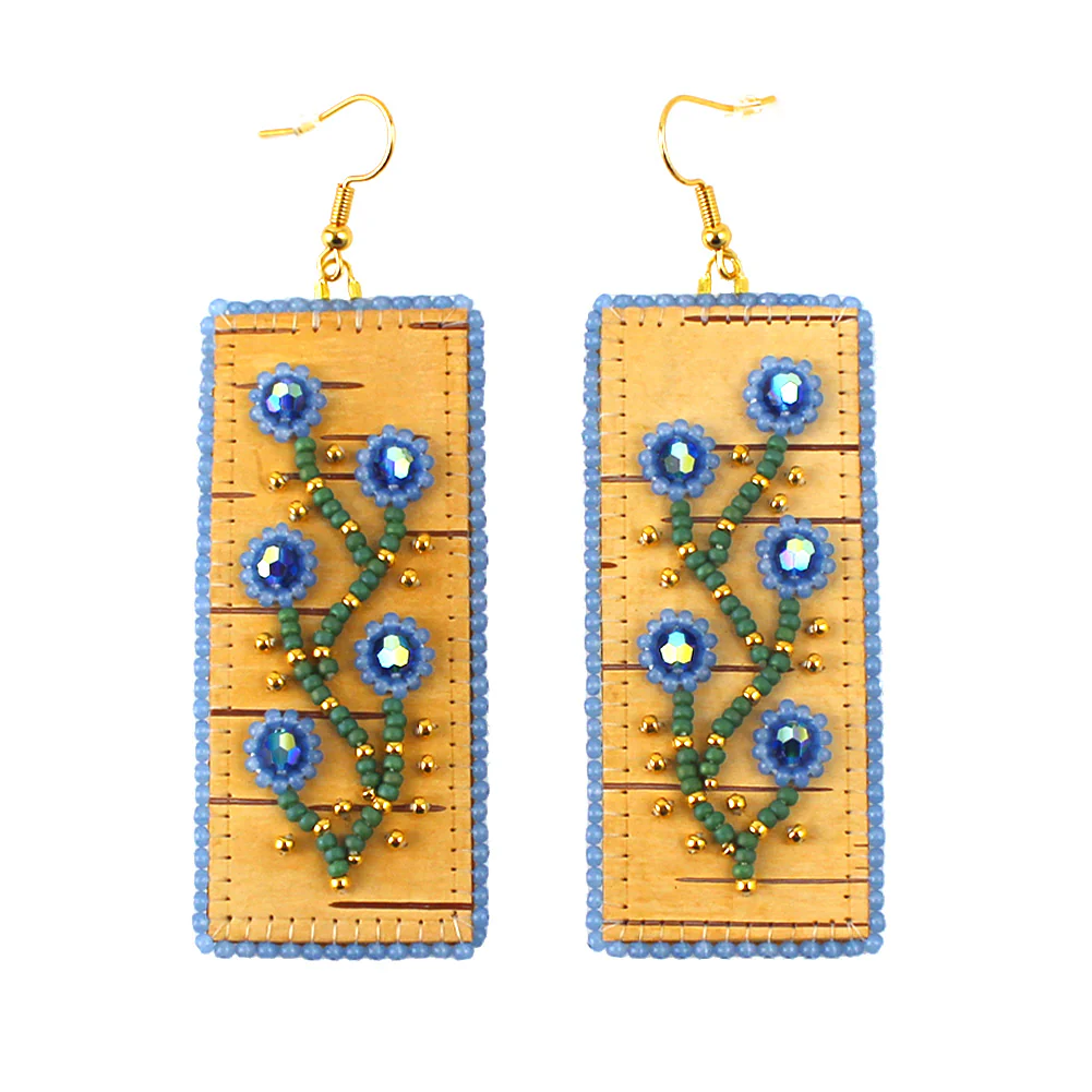 Christina Stonefish Florals Earrings