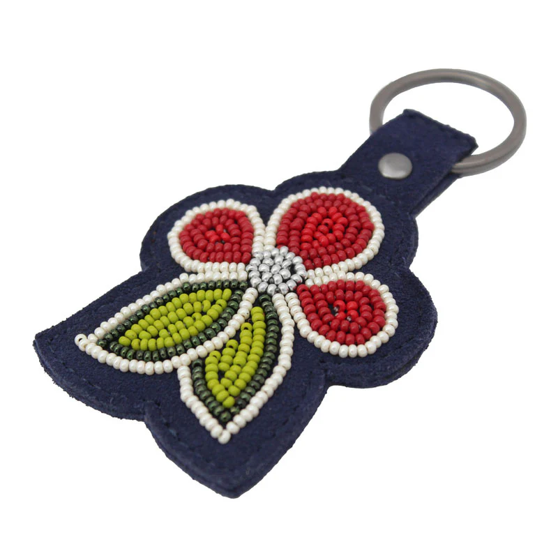 Gustafson Beaded Keychain