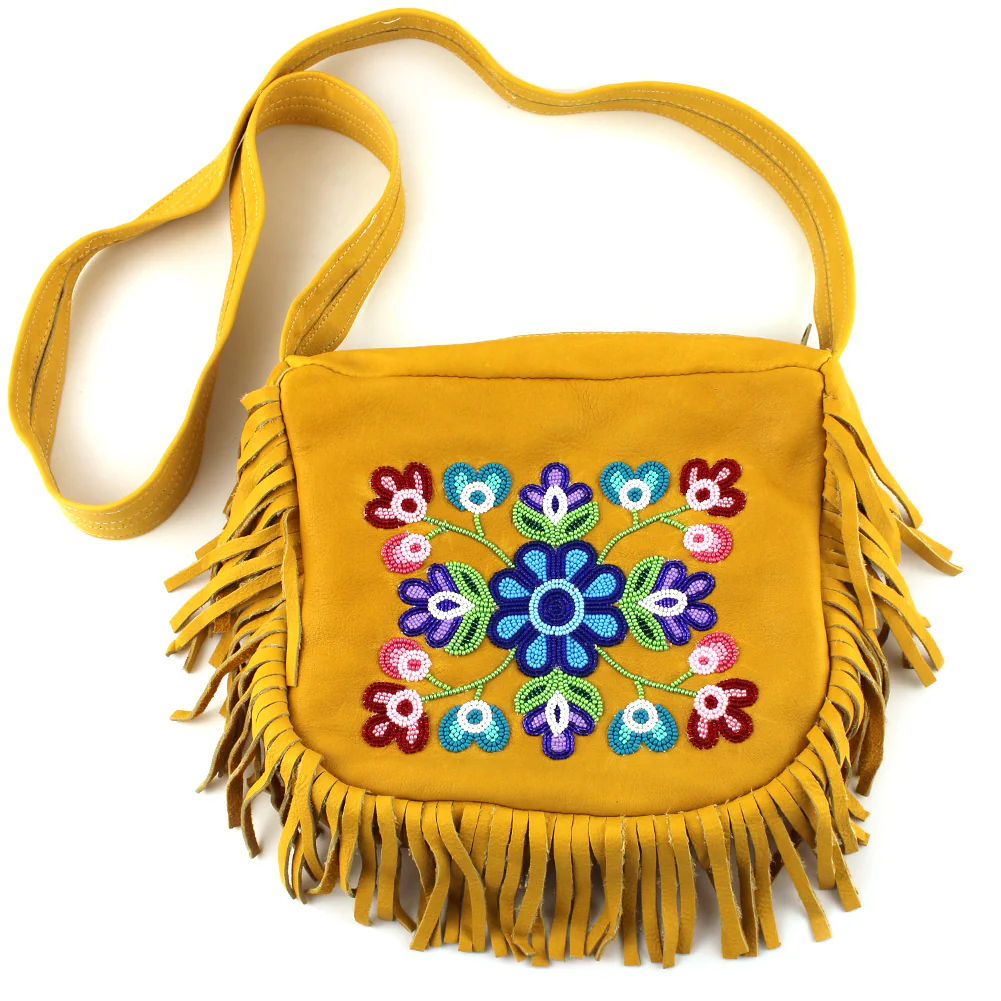 Rosa Scribe Floral Purse