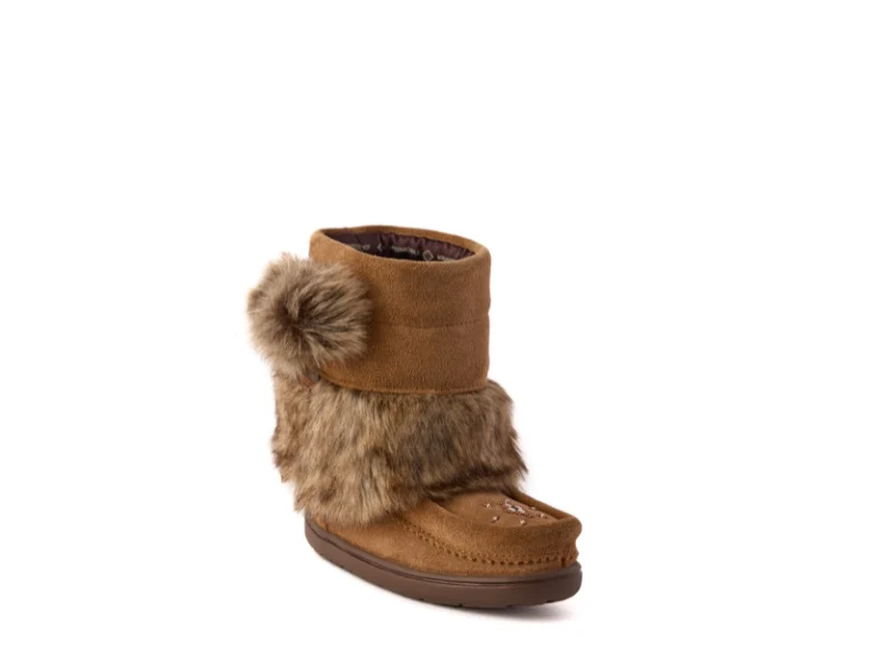 Waterproof Faux Fur Child Snowy Owlet