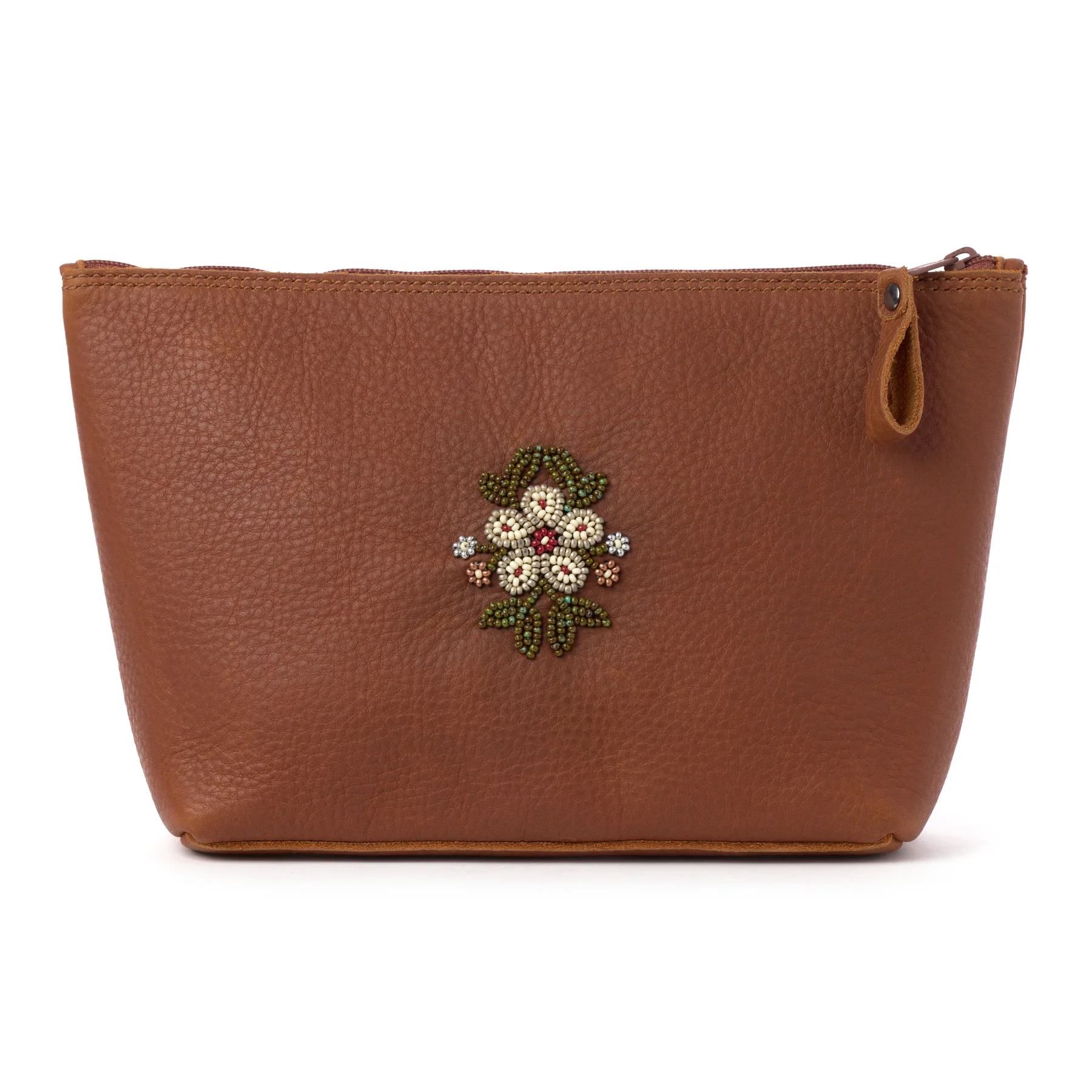 Floret Beaded Makeup Bag