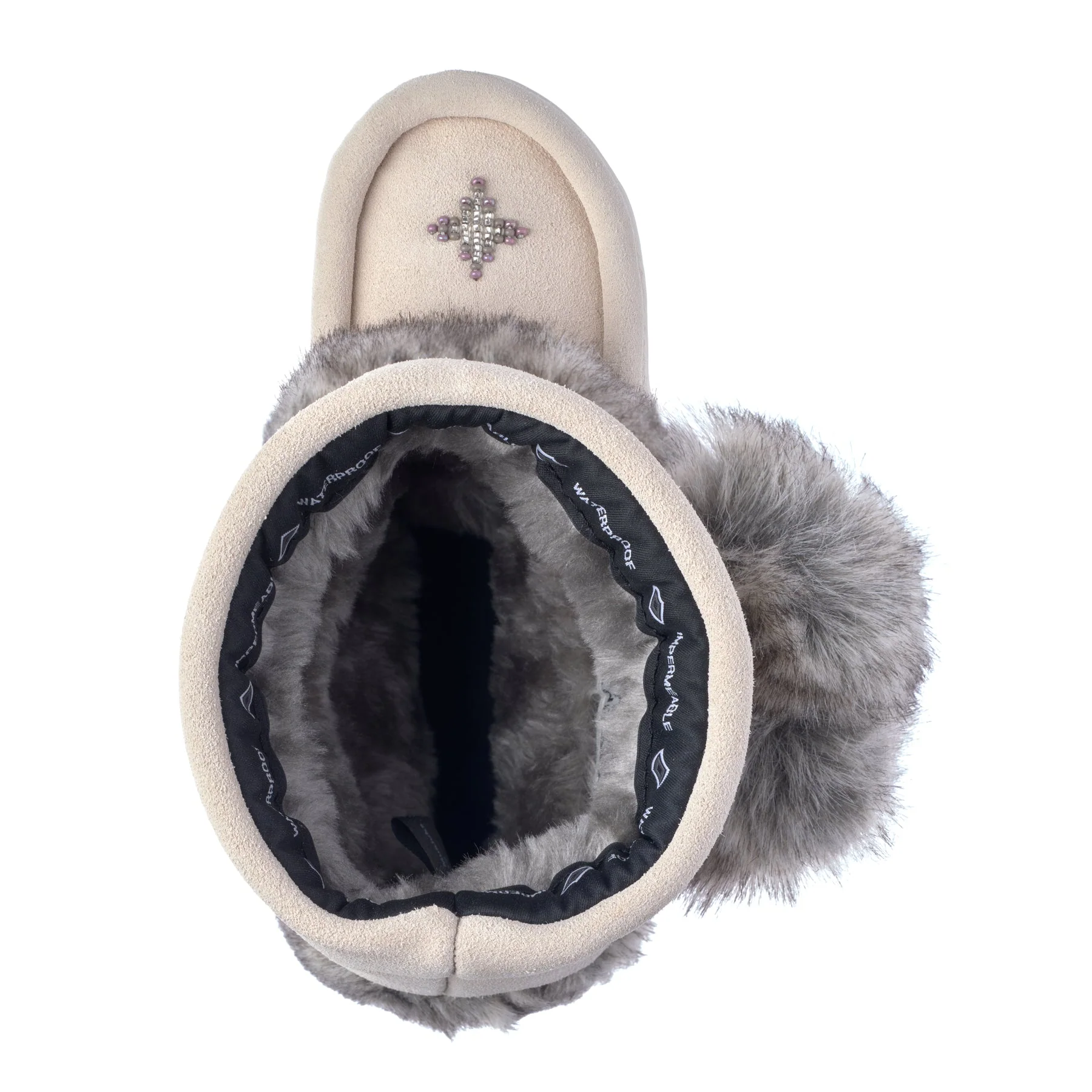 Waterproof Faux Fur Child Snowy Owlet