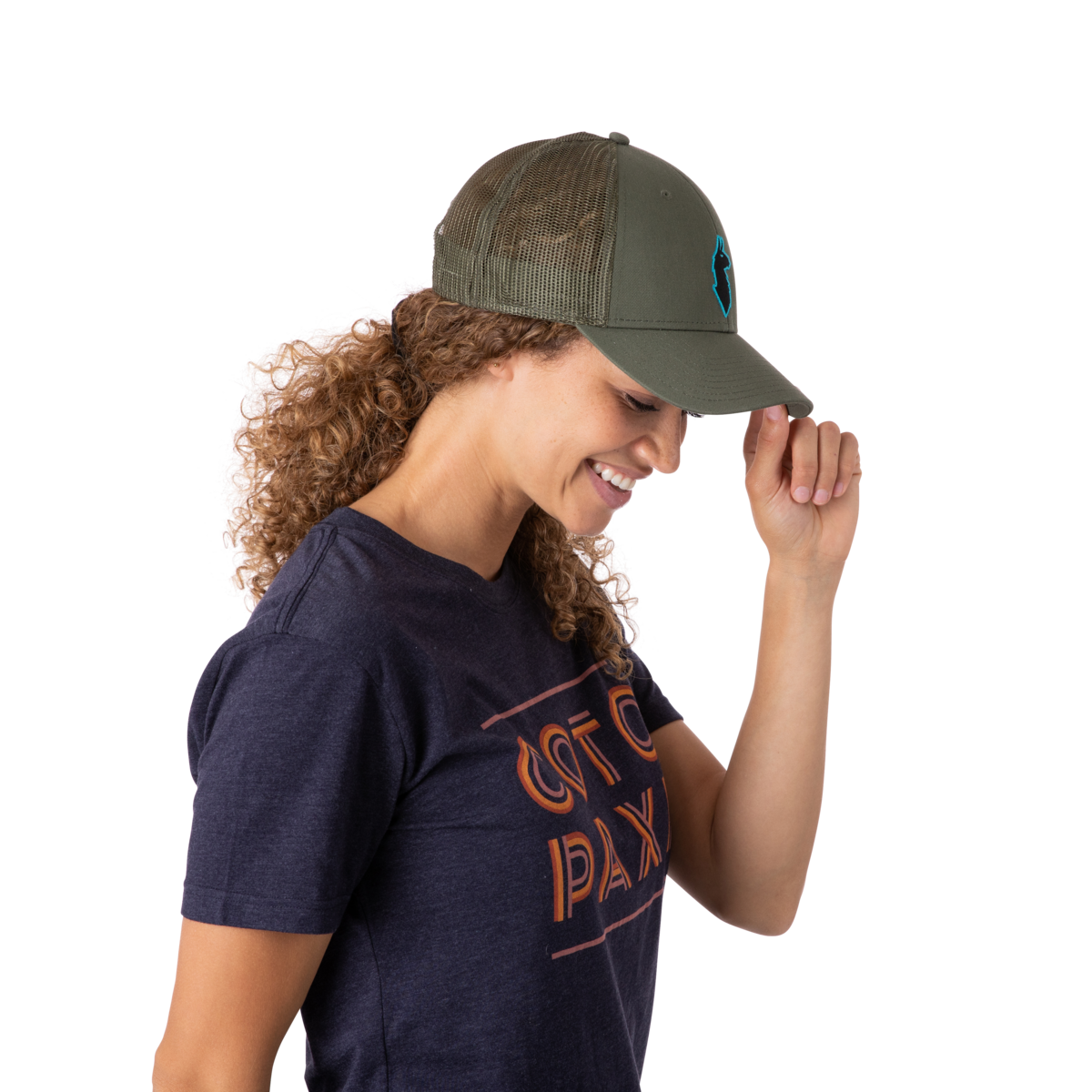 The Llama Trucker Hat