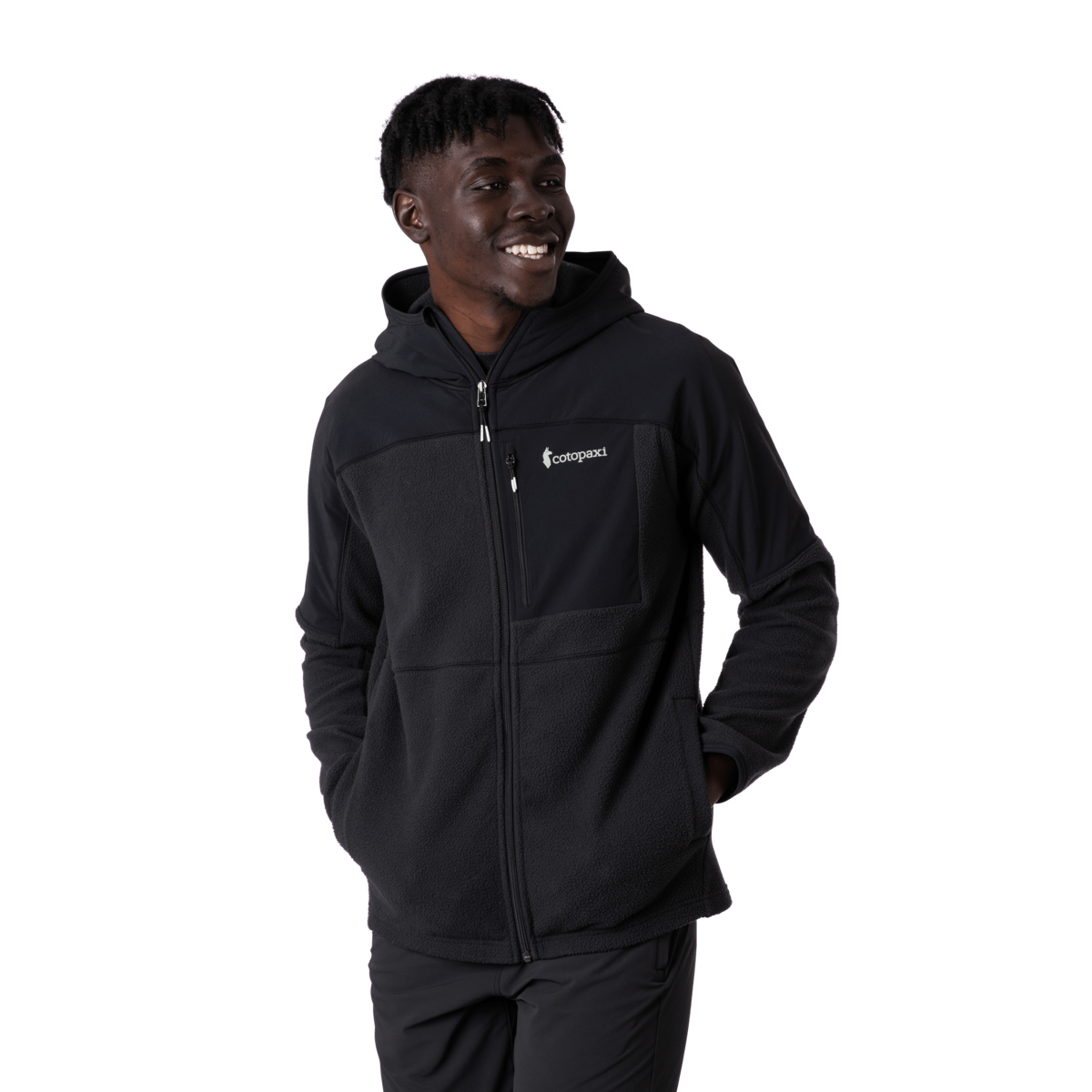 Abrazo Hooded Full-Zip Fleece Jacket  - Men's