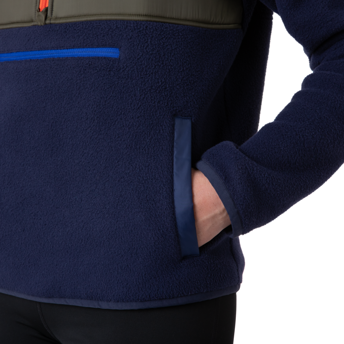 Teca Fleece Hooded Half-Zip Jacket - Recycled - Women's