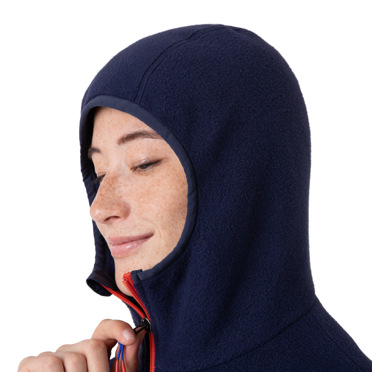 Teca Fleece Hooded Half-Zip Jacket - Recycled - Women's