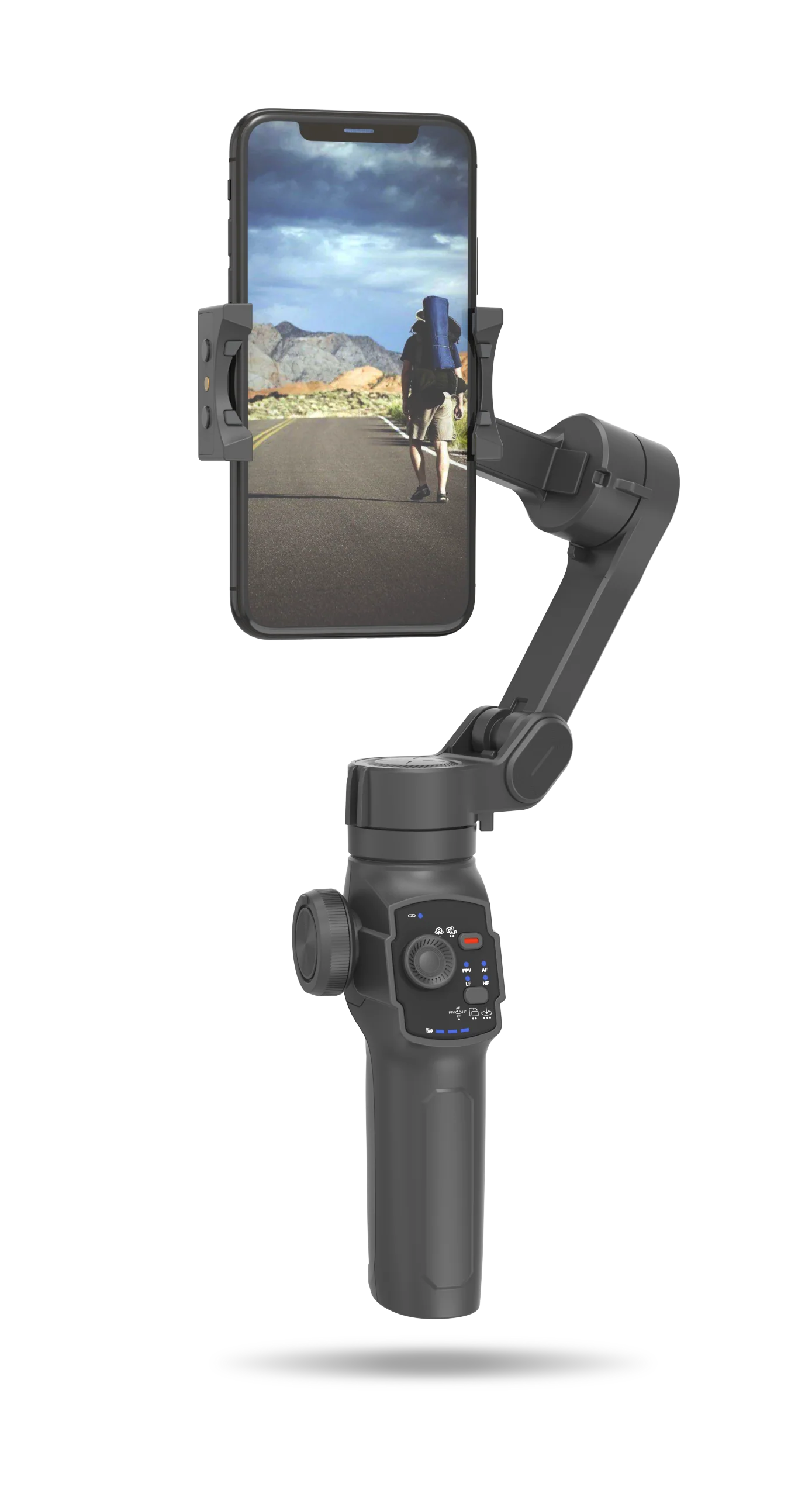 Smart Tracking Ai Gimbal 3-Axis Face Tracking Smartphone Gimbal Stabilizer