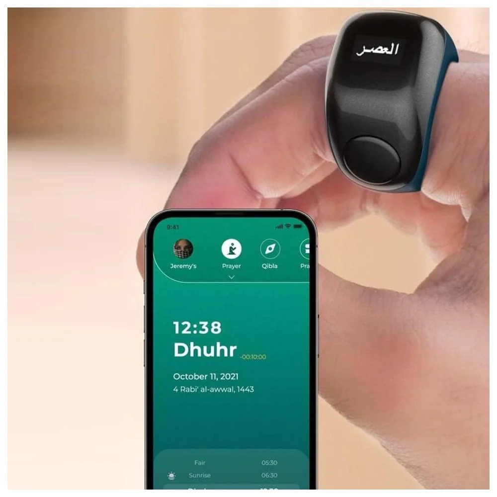 Zikr Ring Pro world's Premium smart Tasbih ring