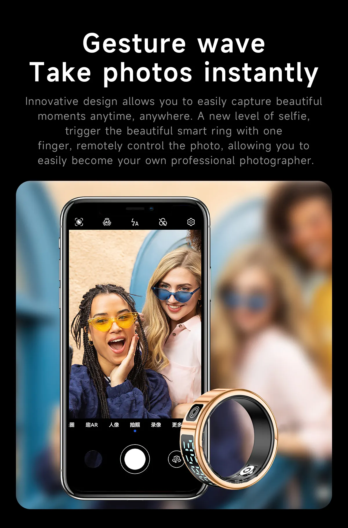 Merlin Smart Ring Pro with Display