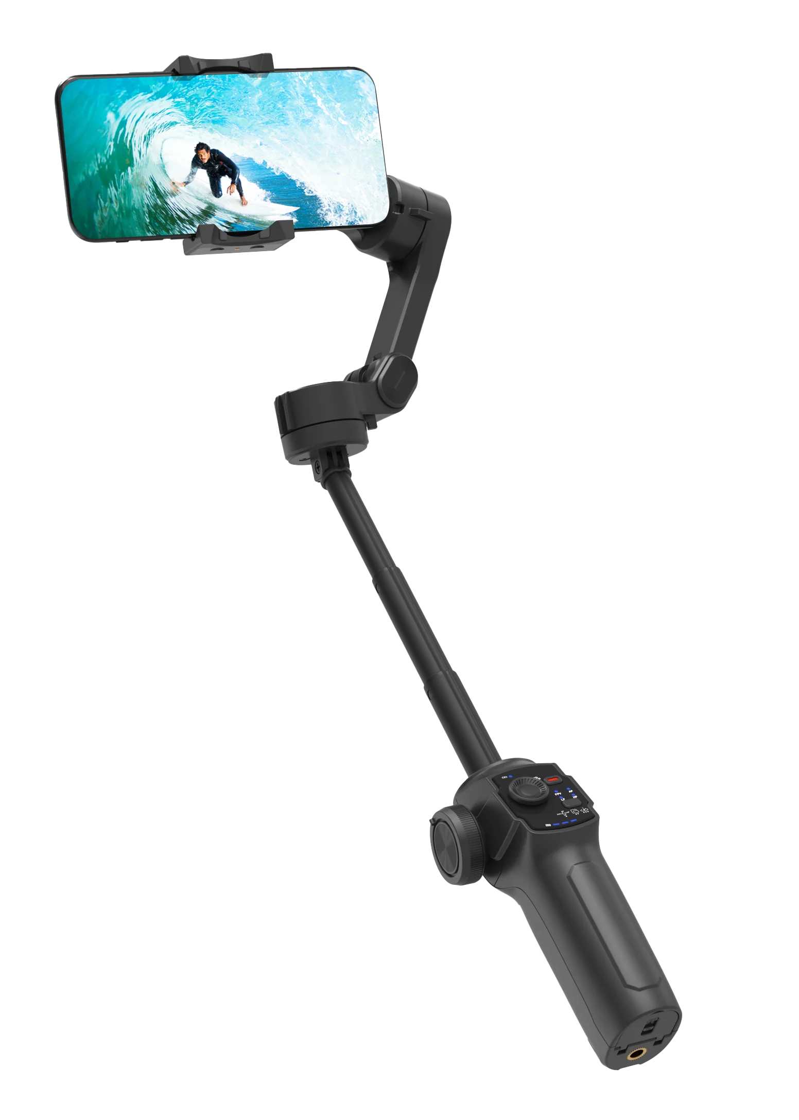 Smart Tracking Ai Gimbal 3-Axis Face Tracking Smartphone Gimbal Stabilizer