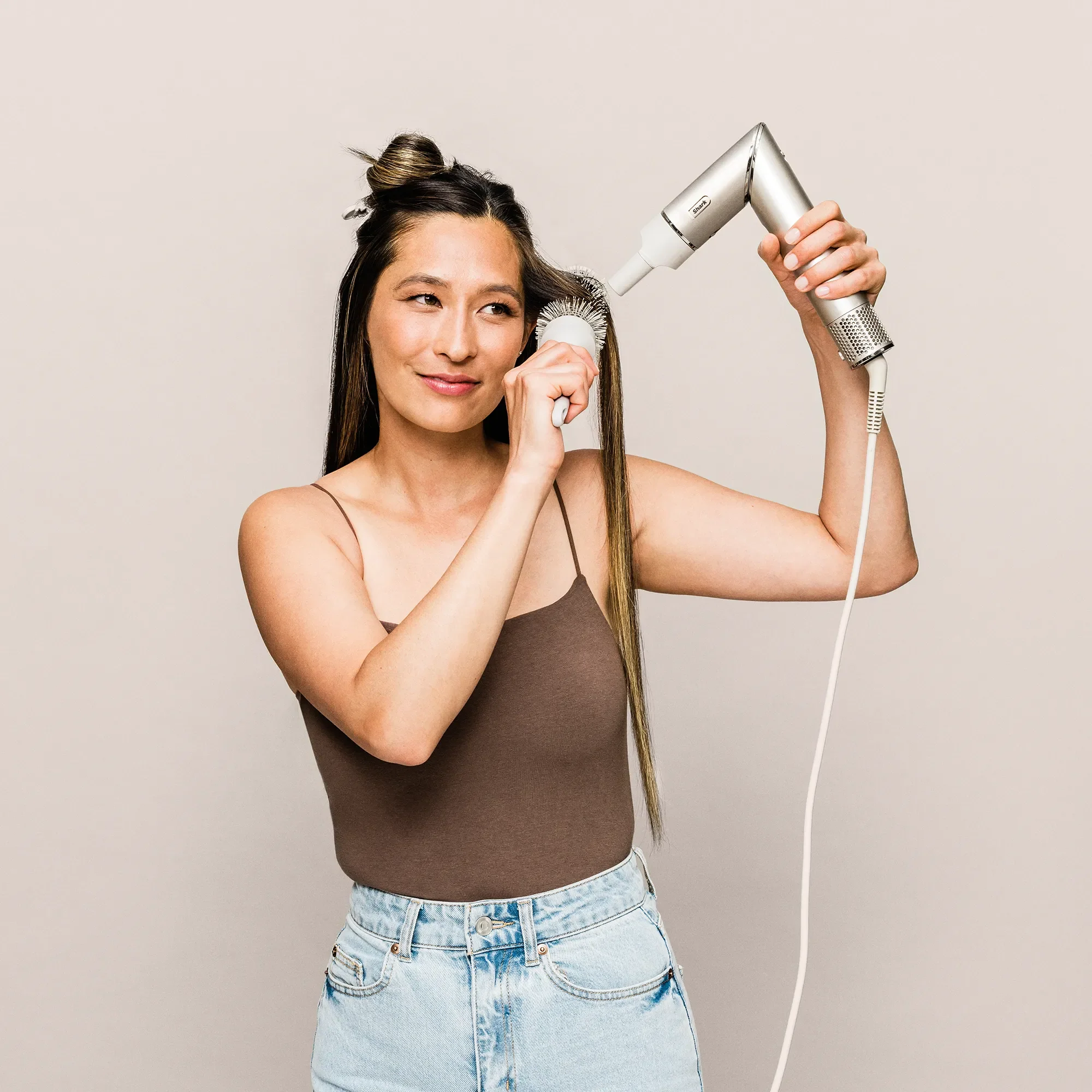 Shark FlexStyle Build Your Own Air Styling & Hair Drying System - Stone