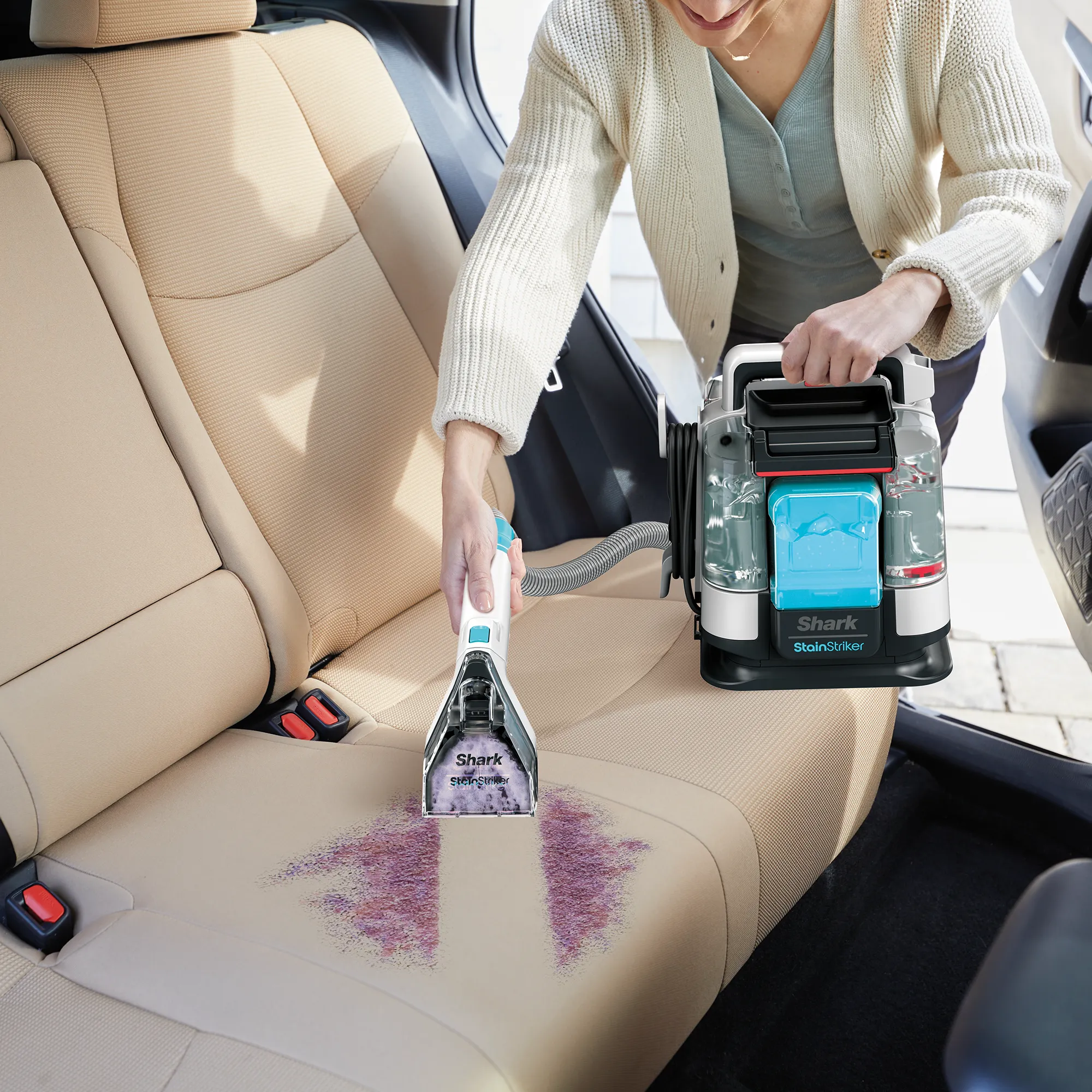 Thanksgiving Special Offer｜ Shark StainStriker Portable Carpet & Upholstery Cleaner