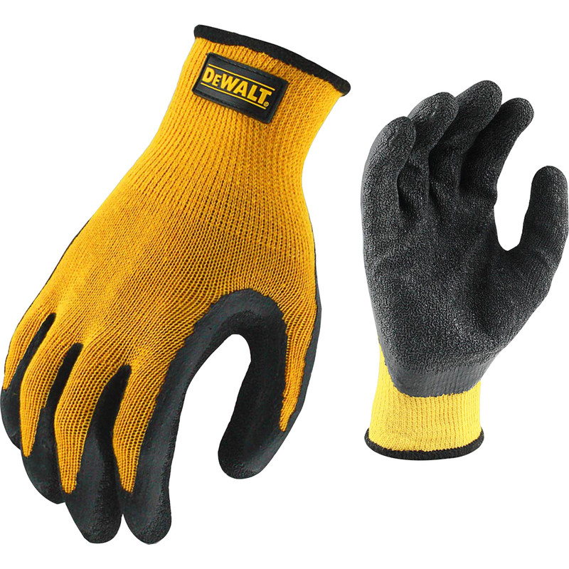 DeWalt Latex Coated Gripper Gloves