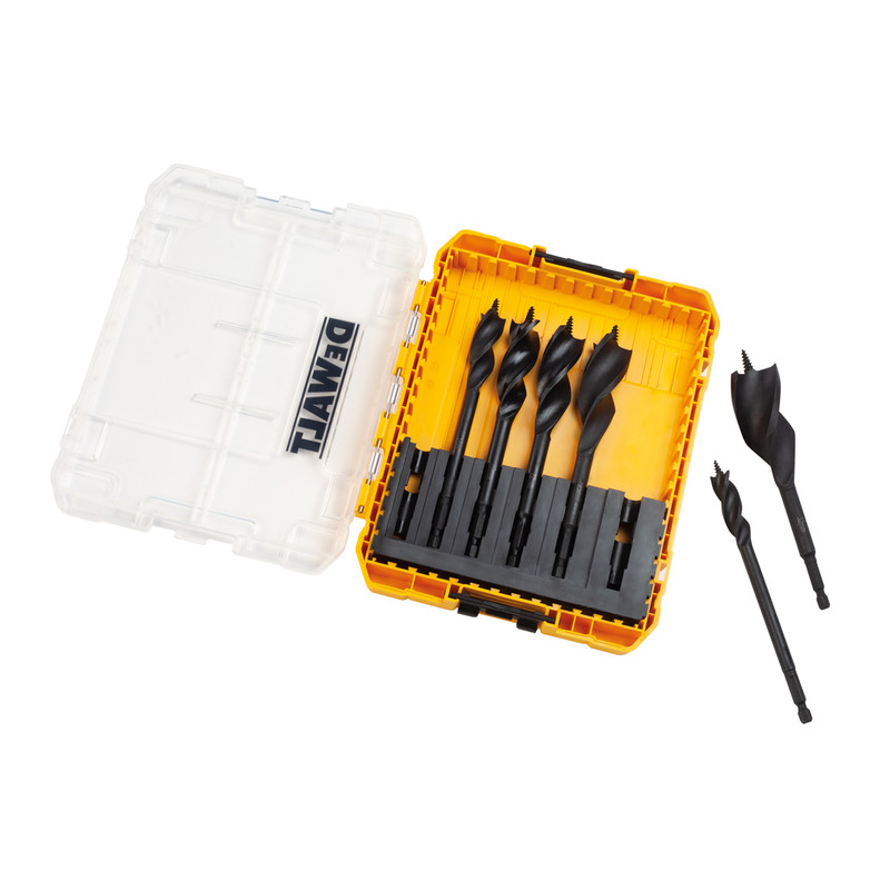 DeWalt Extreme Tri Flute Wood Drill Bit Set 152mm