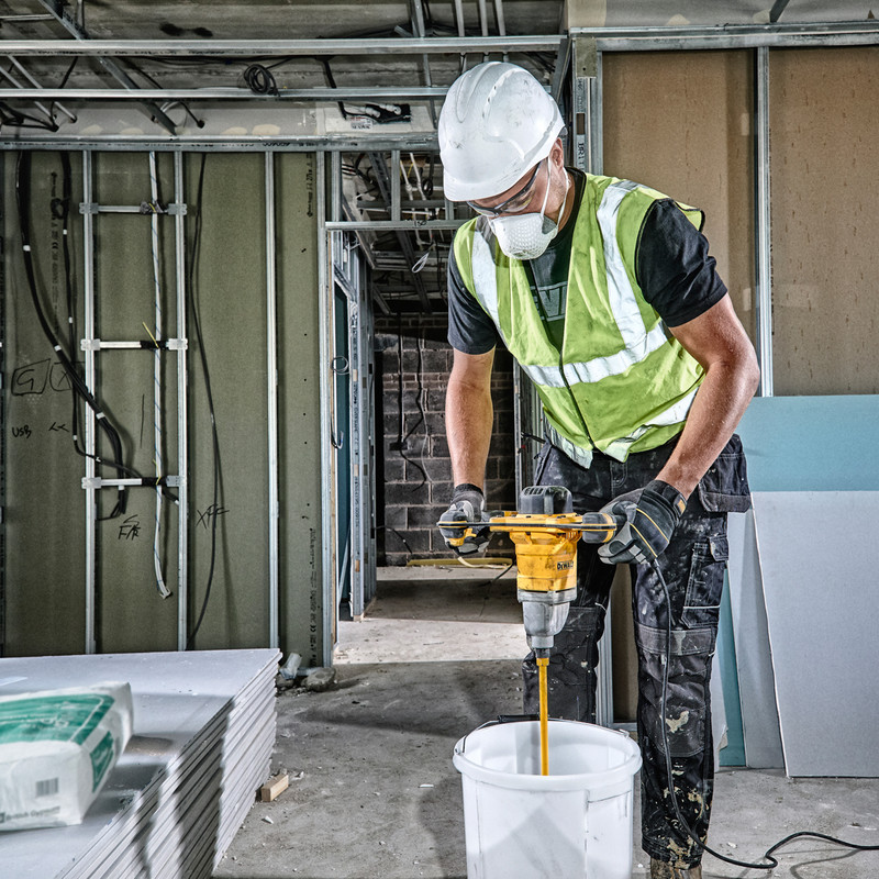 DeWalt Dual Handle Paddle Mixer 110V 1600W