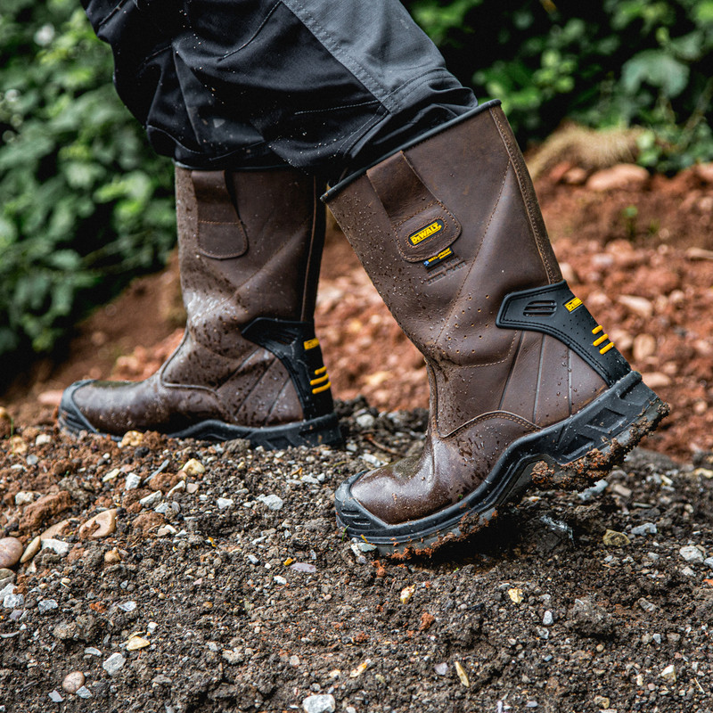 DeWalt Haines Waterproof Safety Rigger Boots Size 7