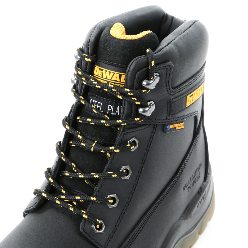 DeWalt Titanium 6'' Waterproof Safety Boots Black Size 13