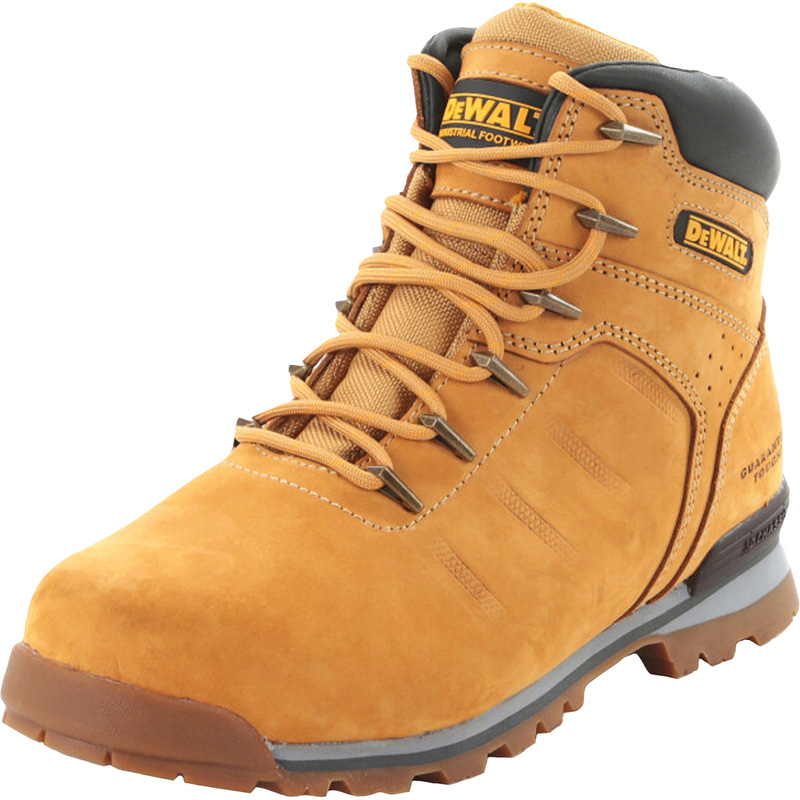 DeWalt Carlisle Nubuck Lightweight Safety Boots Wheat Size 11
