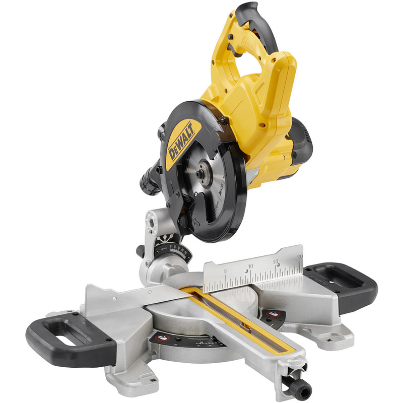 DeWalt DWS774-GB 1400W 216mm Sliding Mitre Saw 240V
