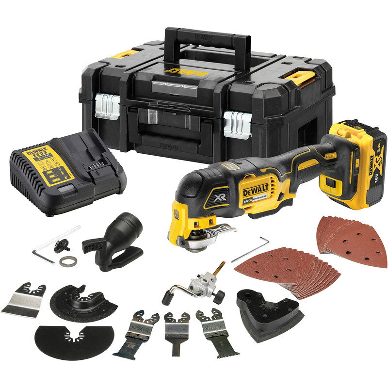 DeWalt DCS356 18V XR Multi-Tool (3 Speed) 1 x 5.0Ah