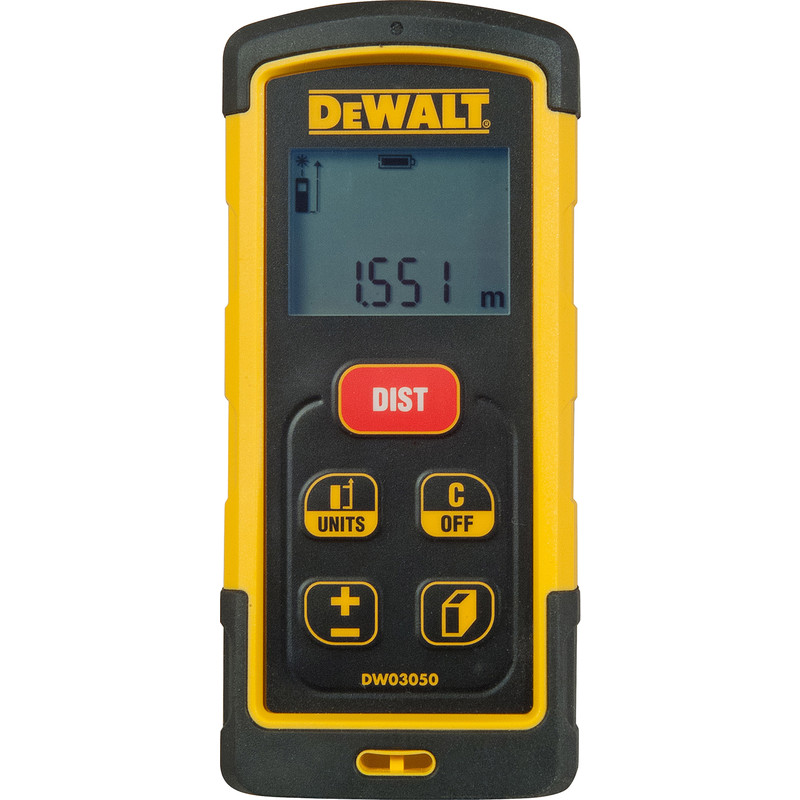 DeWalt DW03050-XJ Bluetooth Laser Distance Measurer 50m