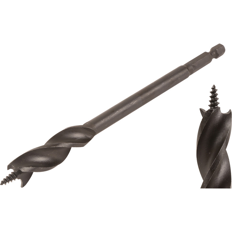 DeWalt Extreme Tri Flute Wood Drill Bit 14 x 152mm