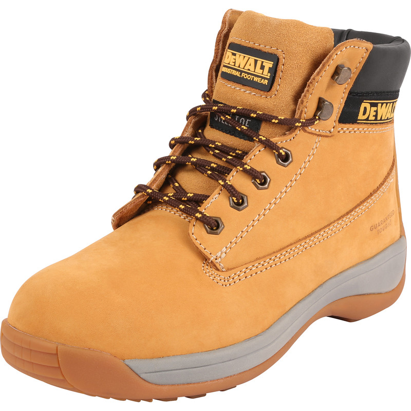 DeWalt Apprentice Safety Boots Honey Size 3