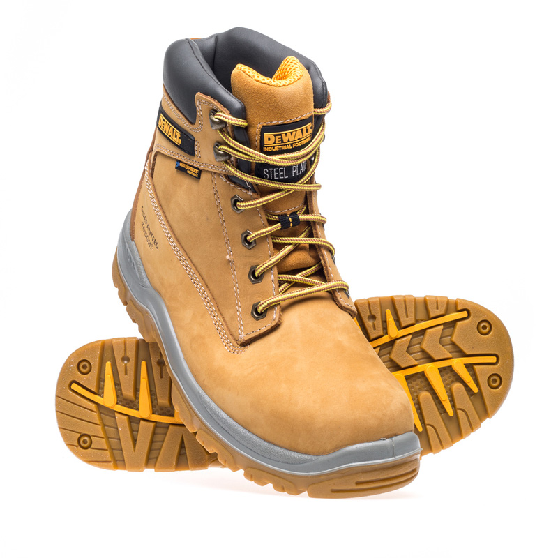 DeWalt Titanium Waterproof Safety Boots Wheat Size 6