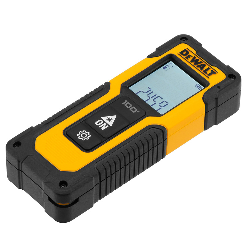 DeWalt DW088CG-XJ Cross Line Laser Level & 30m Laser Distance Measurer Bundle Pack