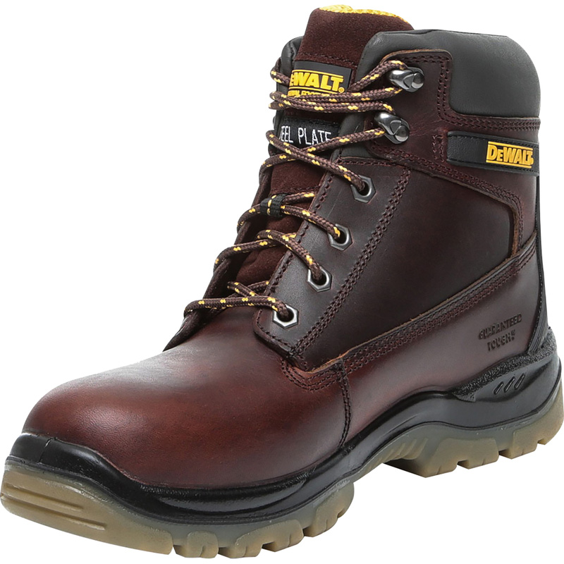 DeWalt Titanium Waterproof Safety Boots Tan Size 6