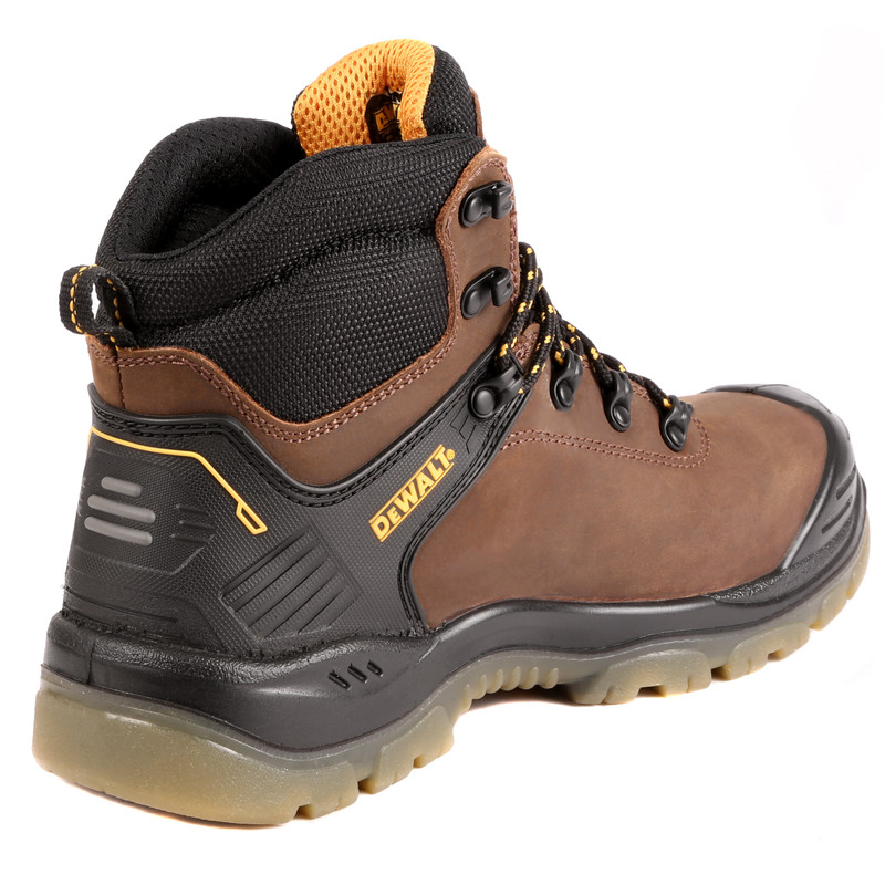 DeWalt Newark Waterproof Safety Boots Dark Brown Size 12