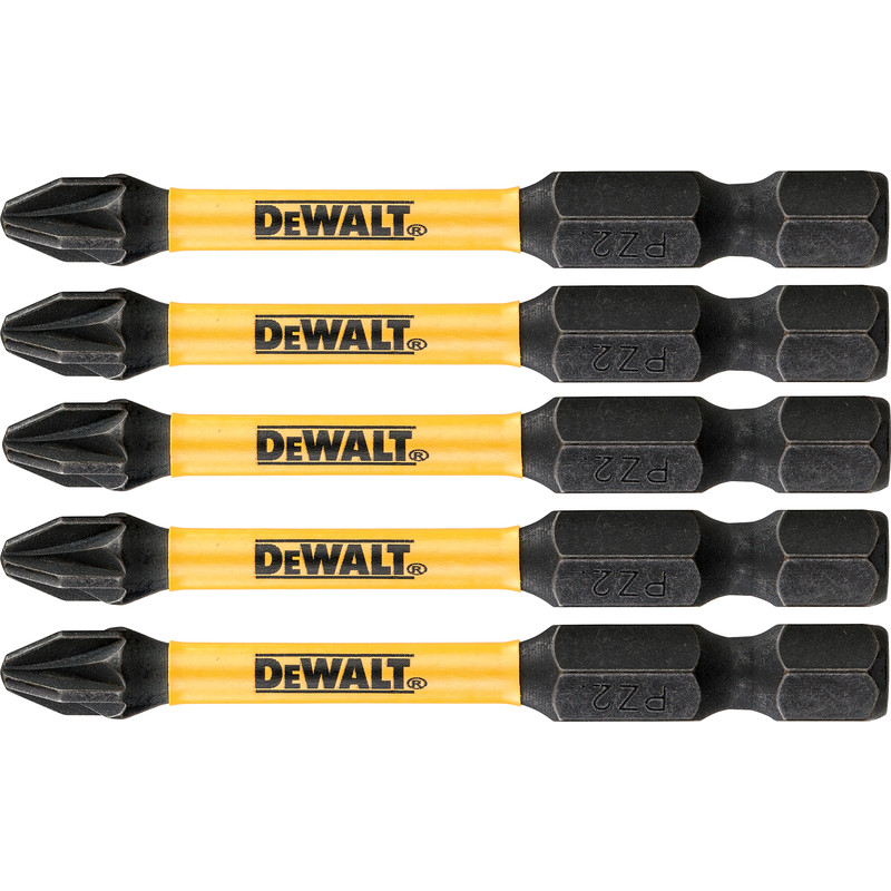 DeWalt FlexTorq Impact Rated Torsion Bits PZ2