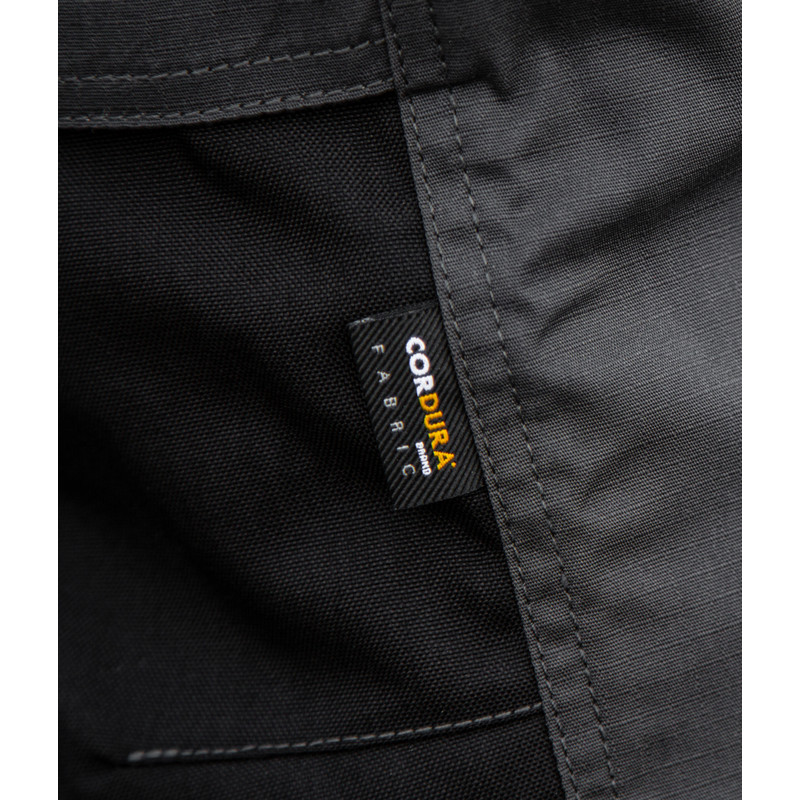 DeWalt Aspen Ripstop Stretch Holster Pocket Trousers Grey/Black 34" R