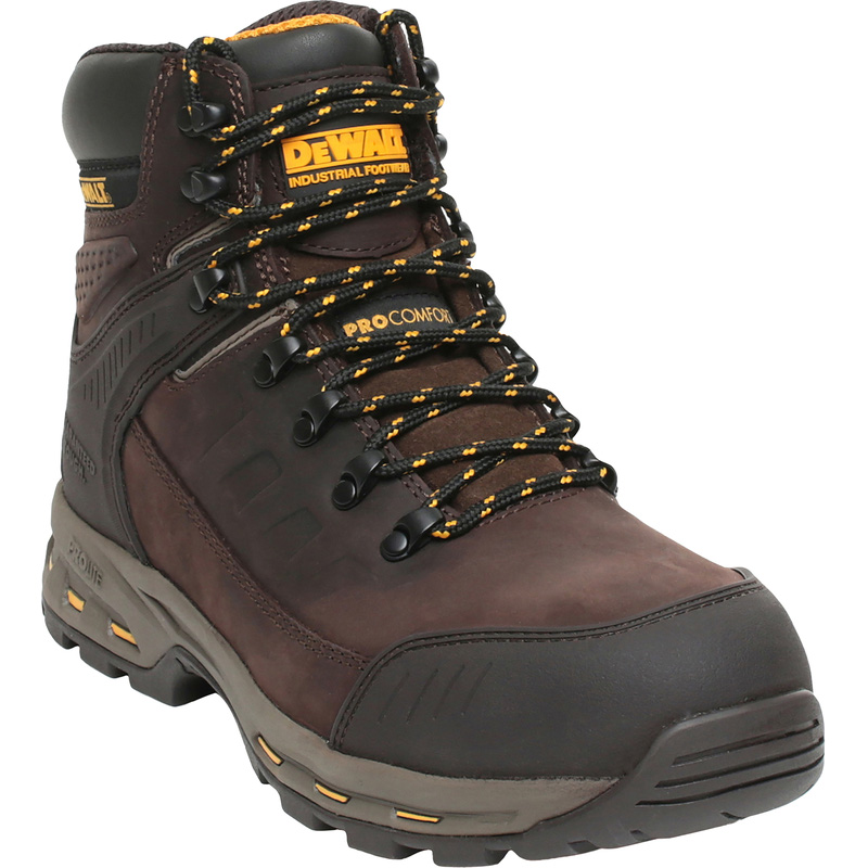 DeWalt Kirksville Pro Lite Safety Boots Brown Size 9